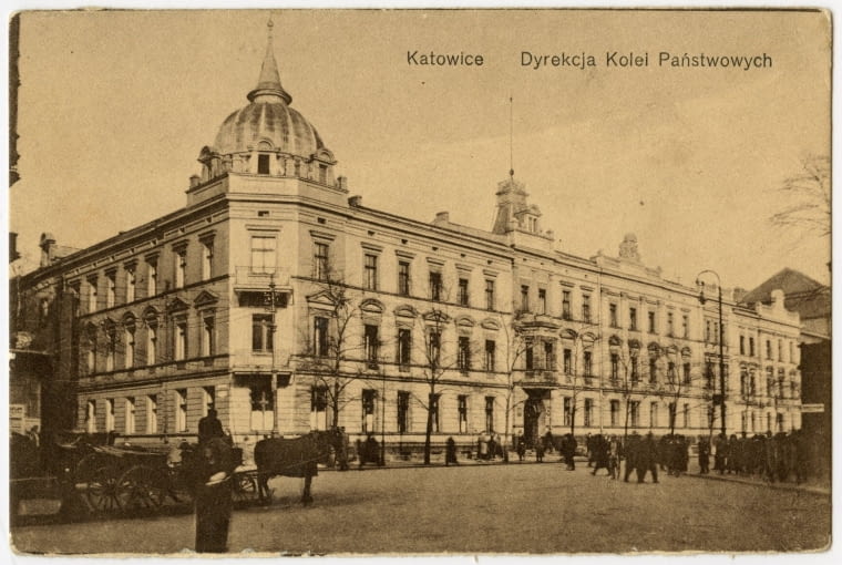 Katowice na starych pocztówkach Katowice na starych pocztówkach