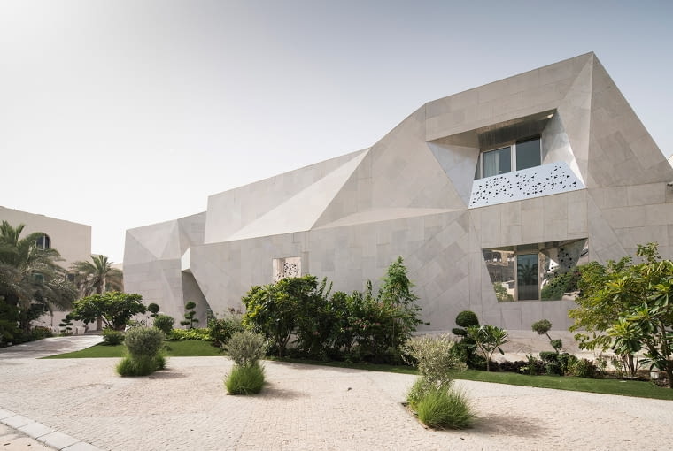 Rock House w Kuwejcie projektu AGi Architects Rock House w Kuwejcie projektu AGi Architects