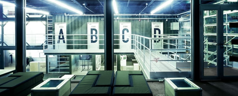 platoon kunsthalle, seul, graft lab, kontener, architwktura kontenerowa