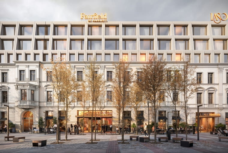 Kwartał Dworcowa w Katowicach. Proj. Konior Studio