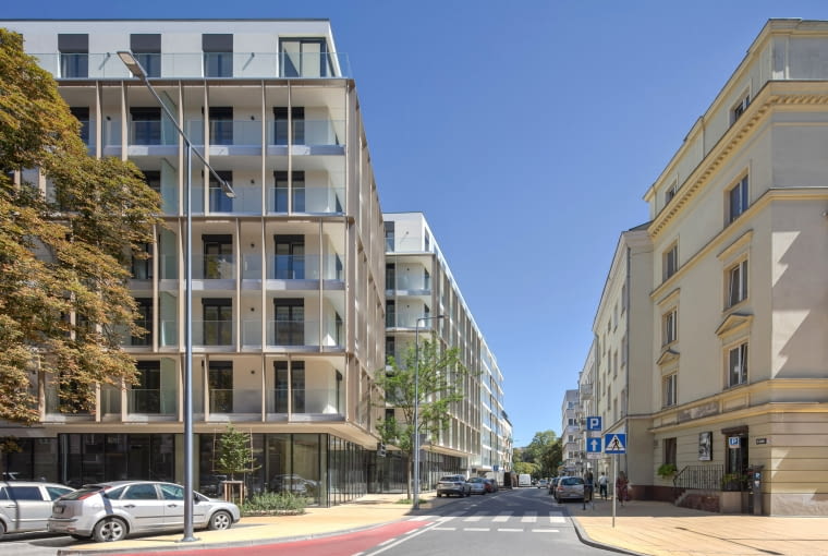 Apartamenty przy Jasnej. Proj. MTA Architekci Apartamenty przy Jasnej. Proj. MTA Architekci