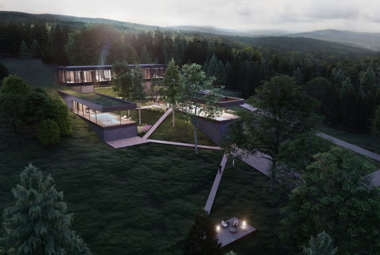 Forest Line. Proj. Mobius Architekci Forest Line. Proj. Mobius Architekci