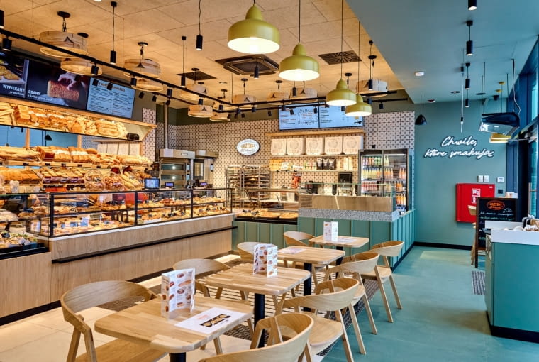 Nowe lokale Grzybki. Proj. Tremend