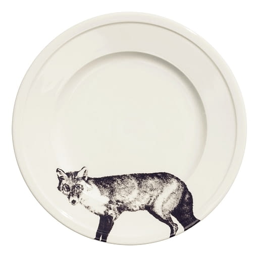 H&M Home: porcelanowy talerz. Cena: 22,90 zł. H&M Home, nowości, dodatki, akcesoria, tekstylia