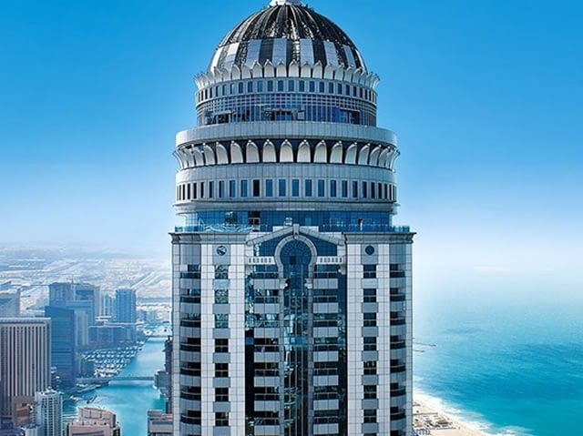 Princess Tower, Dubaj, źródło: www.saffarinidxb.com Princess Tower, Dubaj, źródło: www.saffarinidxb.com