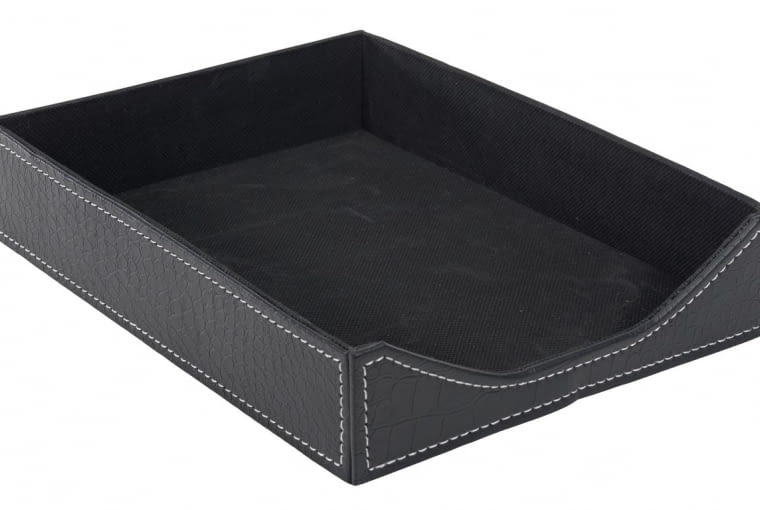 JYSK: Półka na dokumenty Kontor 23 x 31 x 6 cm, cena: 20 zł jysk, materiały biurowe