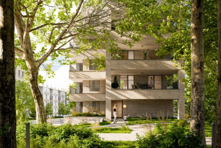 Nova Mikołowska City Garden. Proj. UCEES