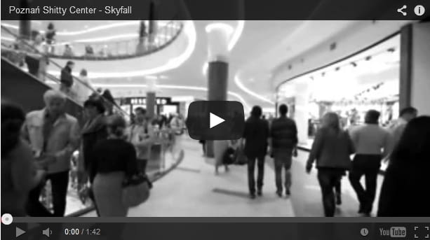 Poznań City Center z podkładem muzycznym "Skyfall" Poznań City Center z podkładem muzycznym "Skyfall"