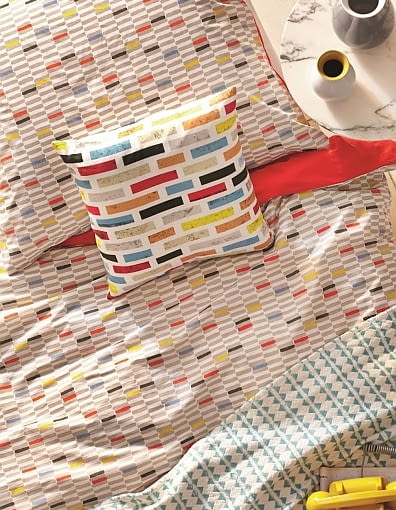 F&F Home: komplet pościeli - 74,99 zł; pled - 64,99 zł. F&F Home, dodatki, akcesoria, wnętrza, nowa kolekcja, nowości, tekstylia