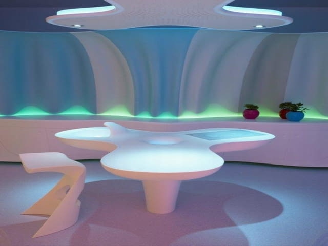 Projekt Karima Rashida - Smart-ologic Corian Living meble, design, wnętrza
