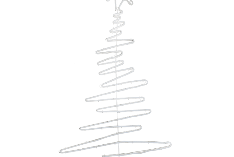 Choinka stalowa 60cm 120 LED zimna biel 149,00 zł, kod 92071441