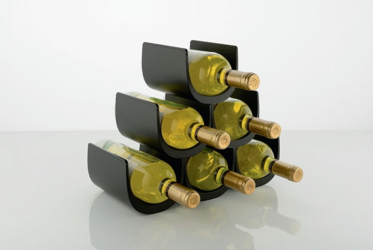 Stojak na wino Noè (Alessi), wys. 27 cm, 302 zł, nordicnest.pl Stojak na wino Noè (Alessi), wys. 27 cm, 302 zł, nordicnest.pl