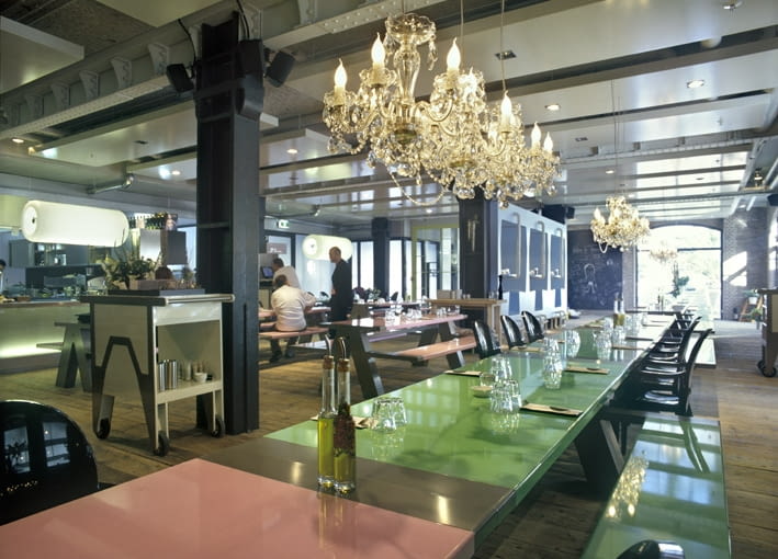 Restaurant Fabbrica in Rotterdam oktober 2005