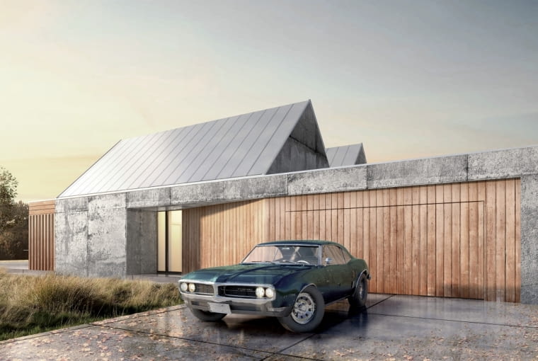 Projekt domu jednorodzinnego w Chwalęcicach Projekt domu jednorodzinnego w Chwalęcicach, projekt Spacelab