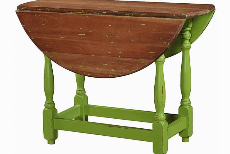 Stół rozkładany, drewno mahoniowe, średnica 107 cm, kurorthome.pl, na zamówienie Stół rozkładany, drewno mahoniowe, średnica 107 cm, kurorthome.pl, na zamówienie