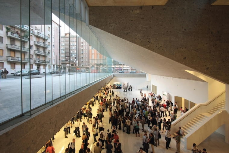 Uniwersytet Luigi Bocconi w Mediolanie. Proj. Grafton Architects Fot. Alexandre Soria / serwis prasowy Pritzker Architecture Award