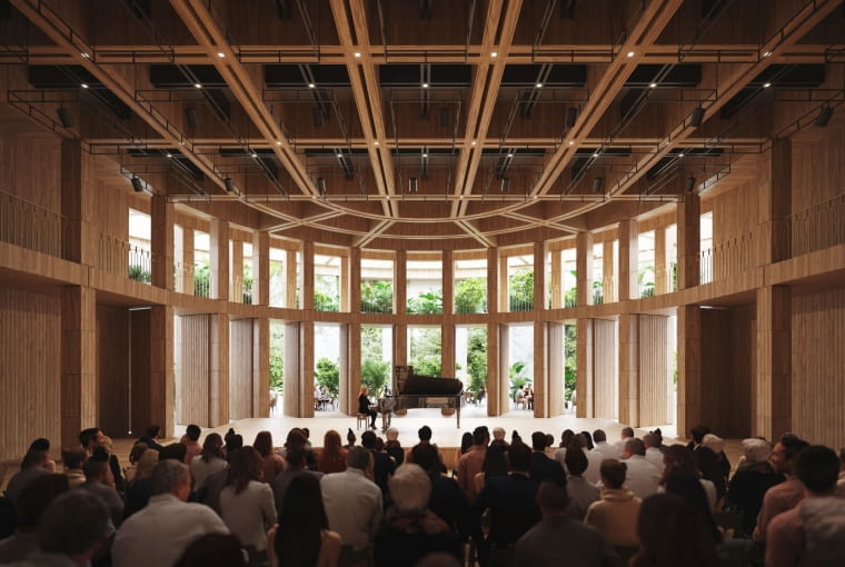 Koncepcja odbudowy Pałacu Saskiego i Pałacu Brühla. Proj. WXCA