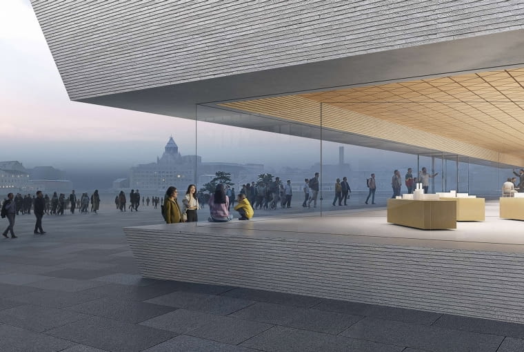 Muzeum Architektury i Wzornictwa w Helsinkach. Proj. JKMM Architects Muzeum Architektury i Wzornictwa w Helsinkach. Proj. JKMM Architects
