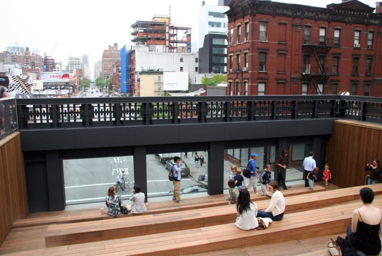 Park High Line w Nowym Jorku Park High Line w Nowym Jorku