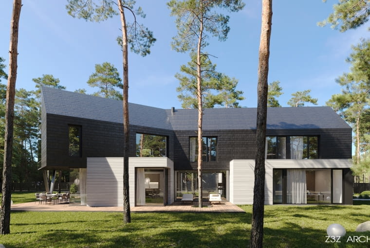 Wstęga Między Sosnami. Proj. Z3Z ARCHITEKCI