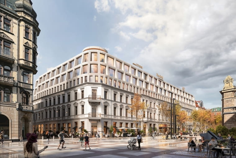 Kwartał Dworcowa w Katowicach. Proj. Konior Studio