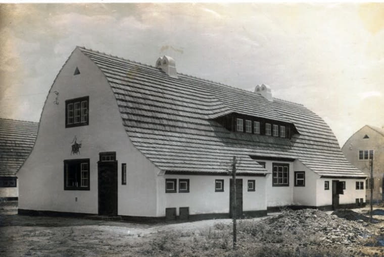 Osiedle Ołtaszyn we Wrocławiu 1920-25. Zdjęcie ze zbiorów wystawy "Ernst May (1886-1970). Nowe miasta na trzech kontynentach" "Ernst May (1886-1970). Nowe miasta na trzech kontynentach"