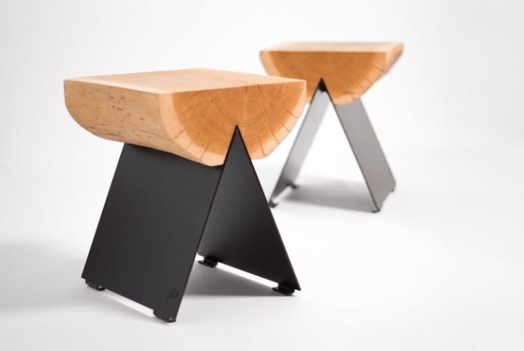 Stołek 1/2, Witamina D, Lumann Design, cena: 680 zł Stołek 1/2, Witamina D, Lumann Design, cena: 680 zł
