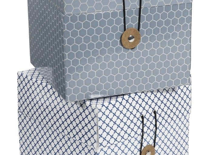 JYSK: Pudełko Kontor 15 x 15 x 15 cm z przykrywką, cena: 20 zł jysk, materiały biurowe