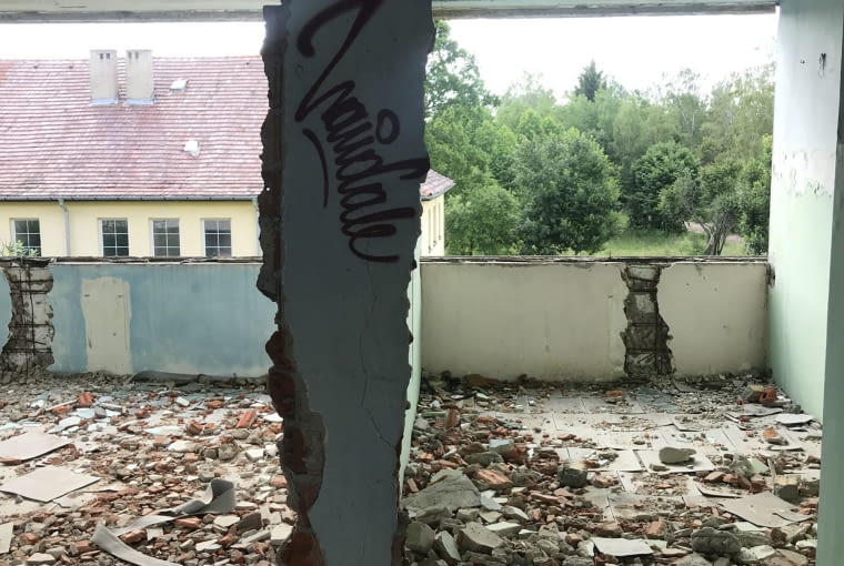 Kłomino - opuszczone bloki