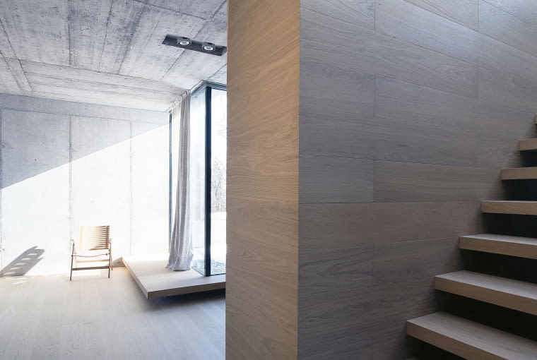 Willa Criss Cross w Lublanie. Proj. OFIS Arhitekti Willa Criss Cross w Lublanie. Proj. OFIS Arhitekti