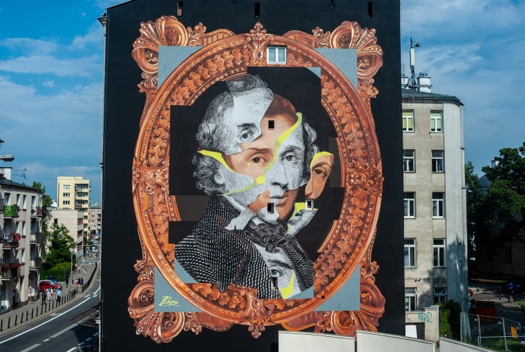 Nowy mural na Tamce od Good Looking Studio