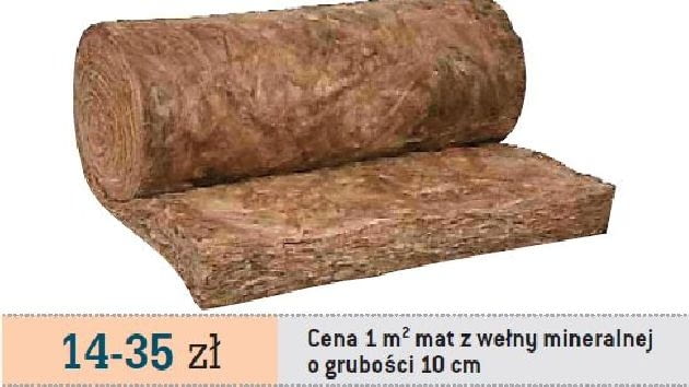 Maty z wełny mineralnej wełna mineralna