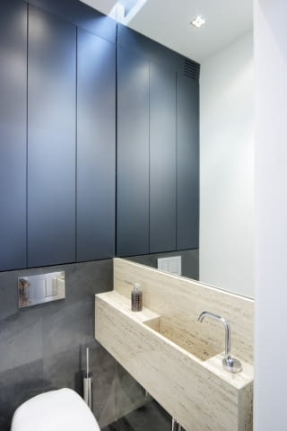 Wnętrza apartamentu - łazienka Wnętrza apartamentu - łazienka