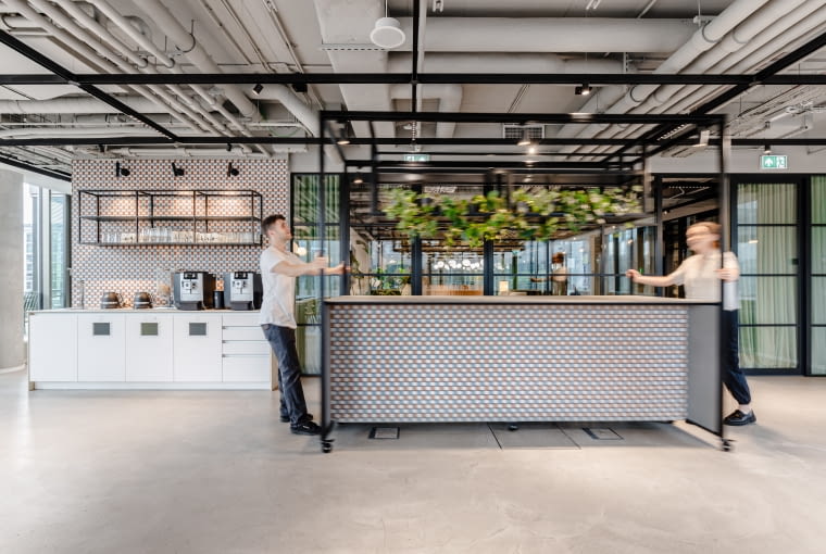 Warszawskie biuro banku SEB. Proj. Colliers Define