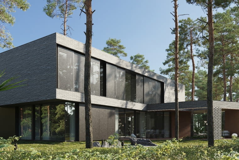 Dom z Obróconym Sercem. Proj. Z3Z ARCHITEKCI Dom z Obróconym Sercem. Proj. Z3Z ARCHITEKCI