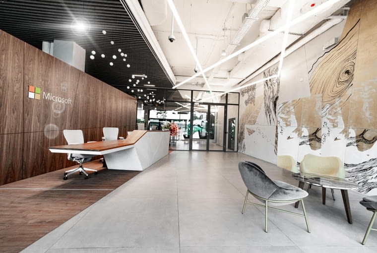 Nowe biuro Microsoft w Warszawie. Nowe biuro Microsoft w Warszawie.