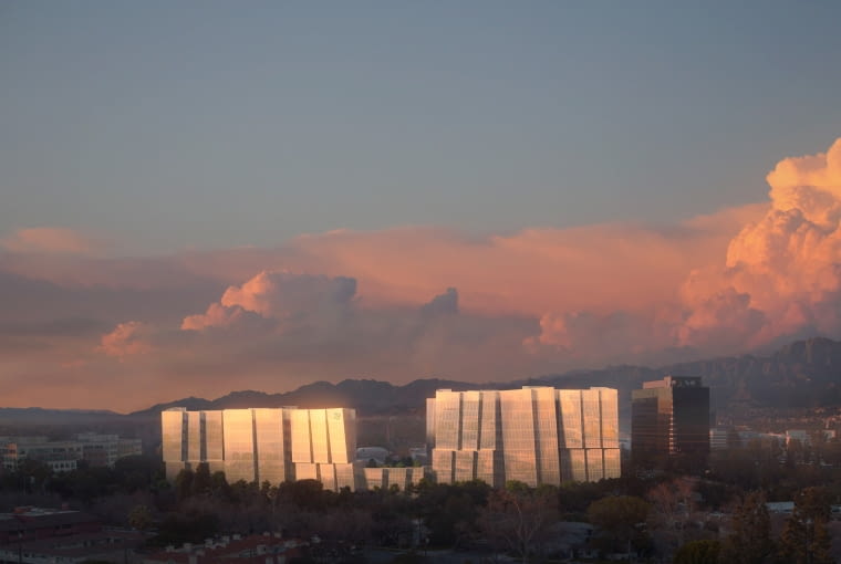 Nowe budynki Warner Bros. Proj. Frank Gehry.