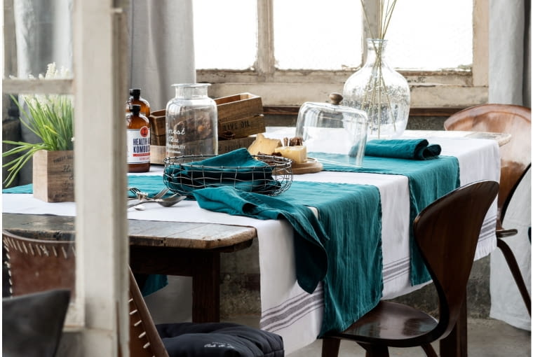 H&M Home: bawełniany chodnik we wzory (70x140 cm). Przeceniony z 99,90 zł na 48,90 zł. H&M Home, akcesoria, dodatki