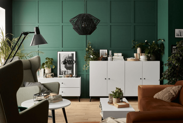 Komody i szafka w kolorze białym Creative. Komody i szafka w kolorze białym Creative.