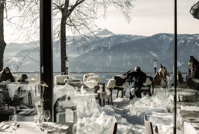 Z pokojów rozciąga się piękna panorama. hotel, narty, Tyrol