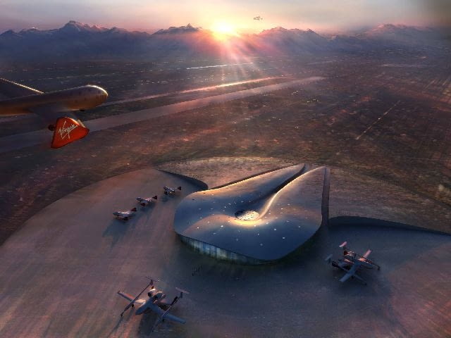 Space Port America autorstwa Foster and Partners Space Port America autorstwa Foster and Partners