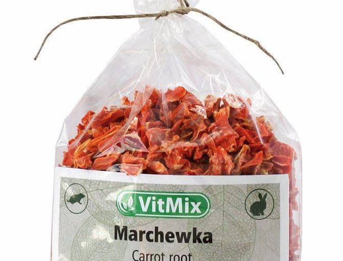 DLA KRÓLIKA. Suszona marchew VitMix Kakadu 5,99 zł/100 g DLA KRÓLIKA. Suszona marchew VitMix Kakadu 5,99 zł/100 g