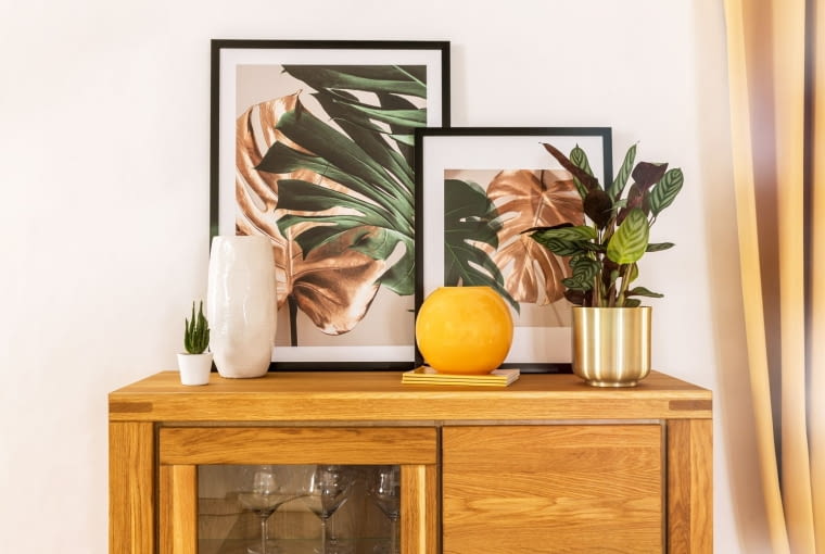 Salon w kolorach ziemi Salon w kolorach ziemi