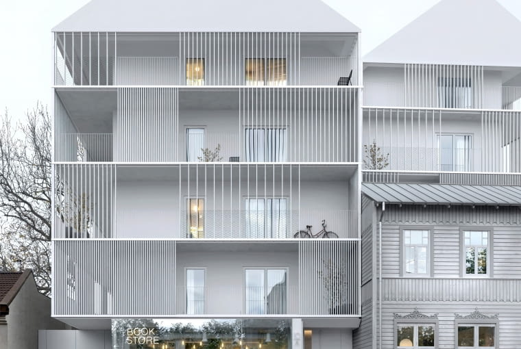 Dom Uniwersalny (A10) w Otwocku. Proj. MFRMGR Architekci Dom Uniwersalny (A10) w Otwocku. Proj. MFRMGR Architekci