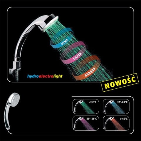 Rączka natryskowa łazienki, prysznic