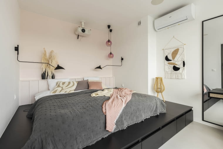 PROJEKT: Nowoczesny dom z elementami boho PROJEKT: Nowoczesny dom z elementami boho