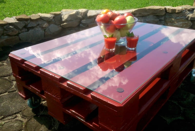 Palety ogrodowe Palety ogrodowe