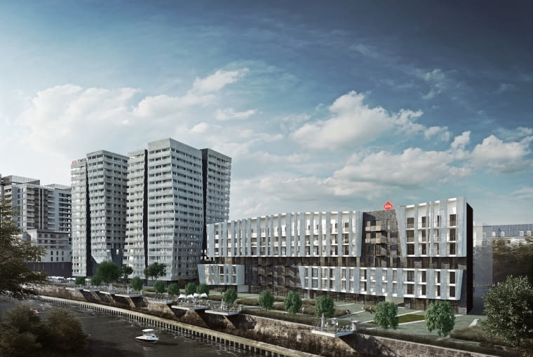 Atal Towers we Wrocławiu - wizualizacja Atal Towers we Wrocławiu