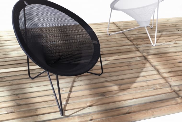 Fotel Comfee Outdoor; proj. Anna Hrecka dla Noti comfee, fotel, noti, meble, design, polski design, polski projekt