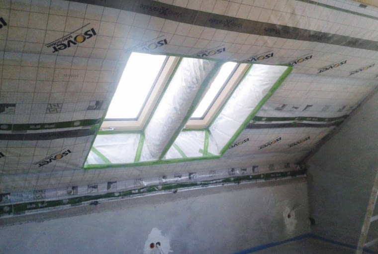 Izolacja dachu w domu pasywnym. Izolacja dachu w domu pasywnym.